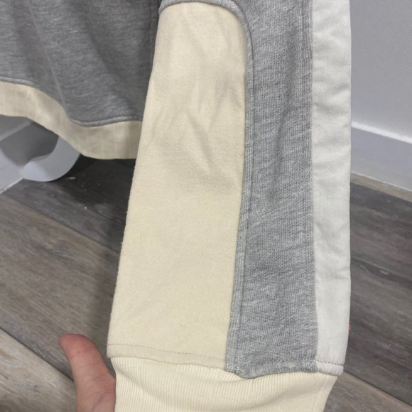 Scotch & Soda Grey & Cream Trim Long Sweatshirt Size XXL - Picture 5 of 9